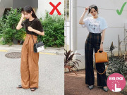 Thời trang - Không chọn giày dép khéo, bảo sao ai mặc quần ống rộng chân cũng dài, riêng mình lùn một khúc
