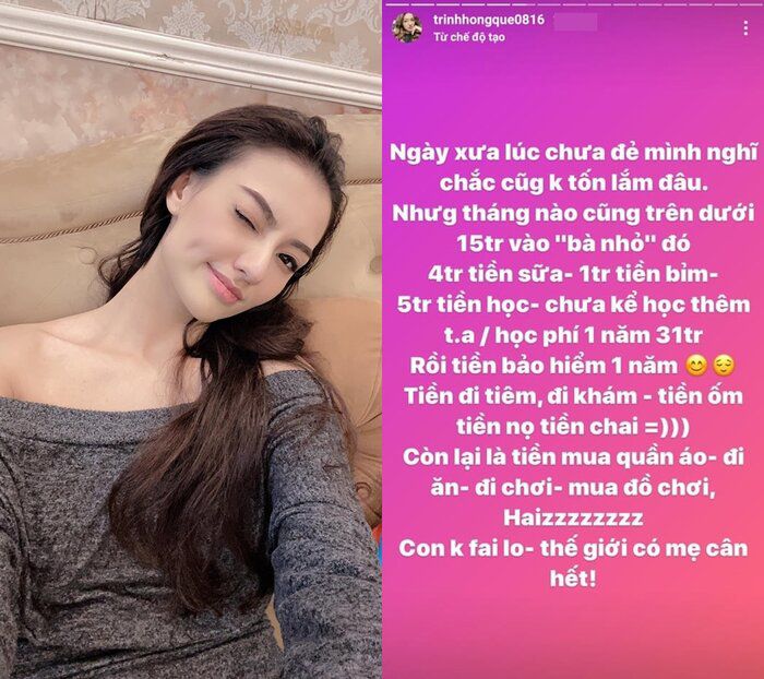 Hồng Quế than nuôi con hết gần 200 triệu mỗi năm, lo tới mức muốn amp;#34;bán thậnamp;#34; - 2