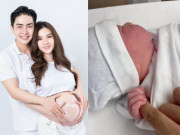 Giải trí - Thu Thuỷ đã sinh con gái với chồng trẻ, khoe ảnh "tiểu công chúa" nắm chặt tay mẹ không rời
