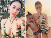 Bà bầu - Người đẹp Khánh Hòa sinh xong nõn nà, ly hôn rồi chồng cũ vẫn si mê ngủ chung giường