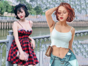 Thời trang - Hot girl mặc đầm trễ nải khoe vòng một khủng mà tinh tế, chị em thi nhau học theo