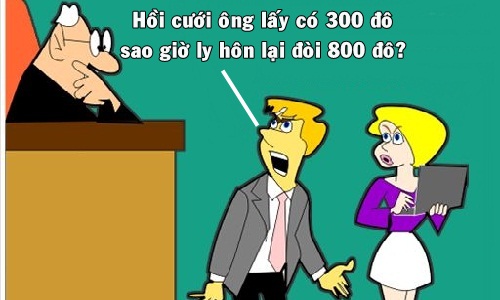 Truyện cười hay: Lý do ly hôn luôn tốn kém hơn kết hôn - 1