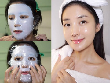 Đừng nghĩ mặt nạ giấy rẻ không tốt, hãy thêm màng bọc thực phẩm để phát huy hết công dụng