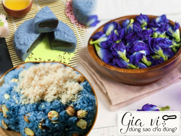 Chị em dùng hoa đậu biếc tạo màu món ăn phải tránh 2 bộ phận này kẻo gây ngộ độc