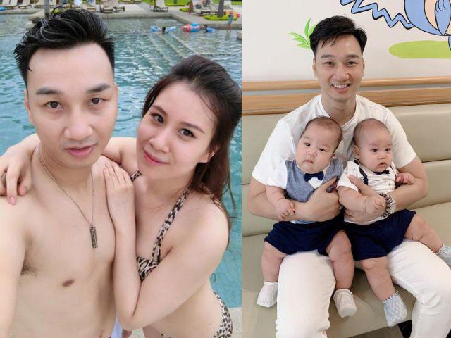 Vợ Thành Trung mắc chứng nghiện chồng, bị nói chiều chồng hơn 2 con trai mới sinh 