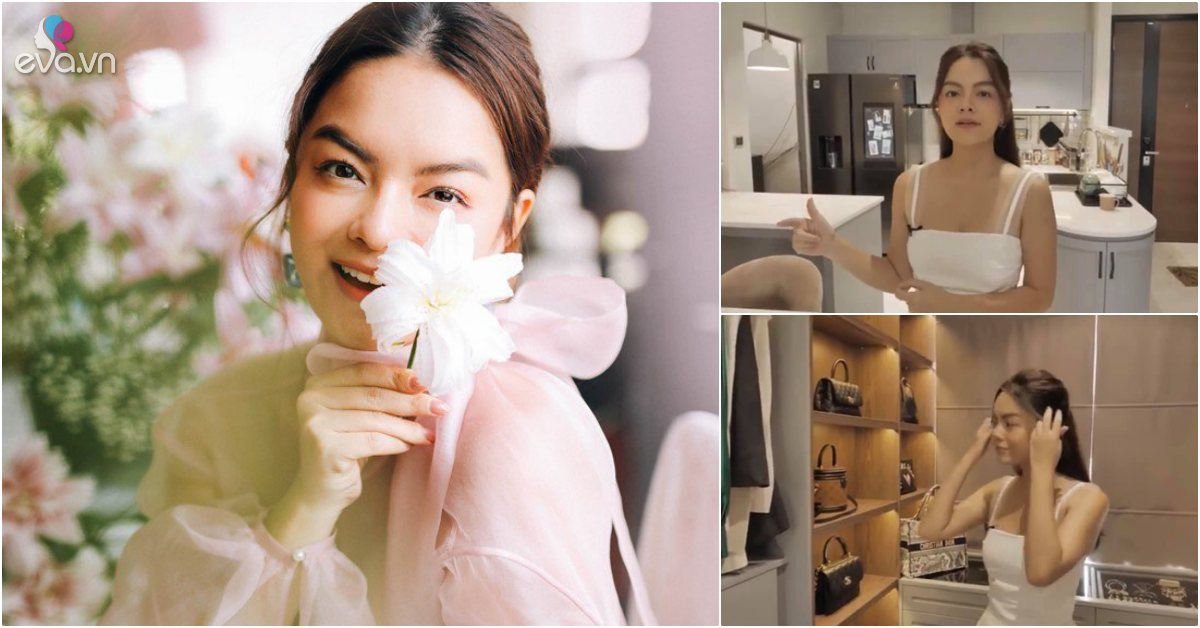 Phạm Quỳnh Anh khoe căn hộ tiện nghi sau 2 năm ly hôn, có tủ đồ hiệu riêng