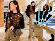 Thời trang - Thanh Hằng không chỉ đẹp mà còn chịu chơi: vô tình trú mưa liền “chốt đơn” hàng hiệu trăm triệu