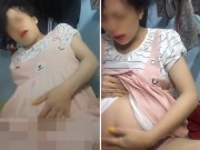 Bà bầu - Livestream bán hàng, mẹ bầu trẻ lộ luôn cảnh hớ hênh, còn làm hành động phản cảm