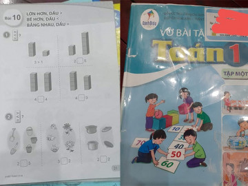 Bài toán so sánh 2 cái xẻng với 3 cái xô khiến thầy cô giáo cũng tranh cãi kịch liệt