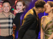 Nhạc - Giang Hồng Ngọc hôn đắm đuối trai Tây, ông xã nói gì?