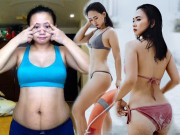 Làm đẹp - Giảm 20kg mỡ thừa sau sinh, mẹ bỉm lột xác thành hotgirl bụng múi bế được cả chồng nặng 70kg