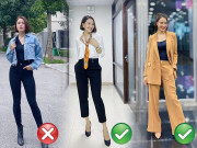 Thời trang - Diện bộ cánh "hack" dáng đỉnh cao, Hồng Diễm không may chọn quần bó chịt lộ chân cơ bắp