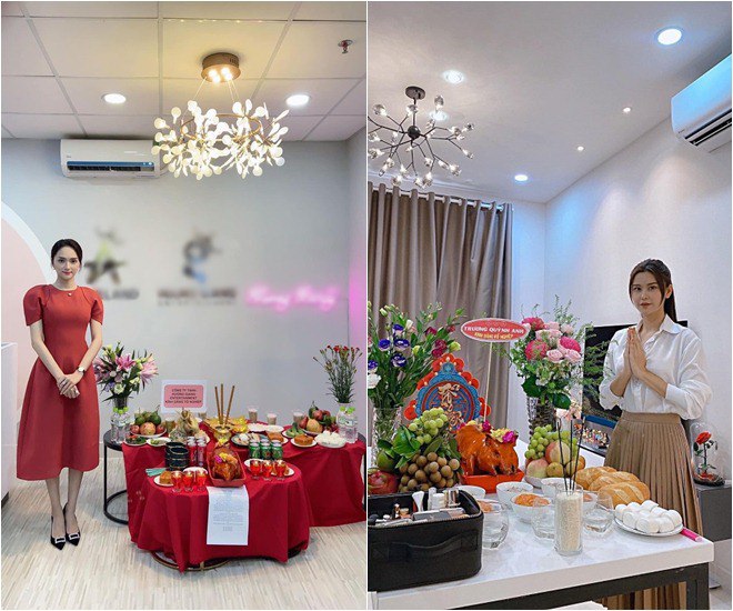 Sao Việt 24h: Dàn sao rầm rập đi cúng Tổ nghề, có người bị chê vì mặc đầm sát nách - 1