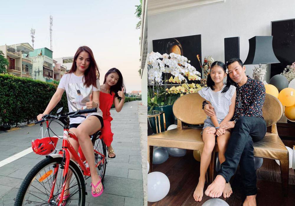 Con gái Trương Ngọc Ánh 12 tuổi đã amp;#34;trổ mãamp;#34; thành tiểu mỹ nhân, nói được 3 thứ tiếng - 5