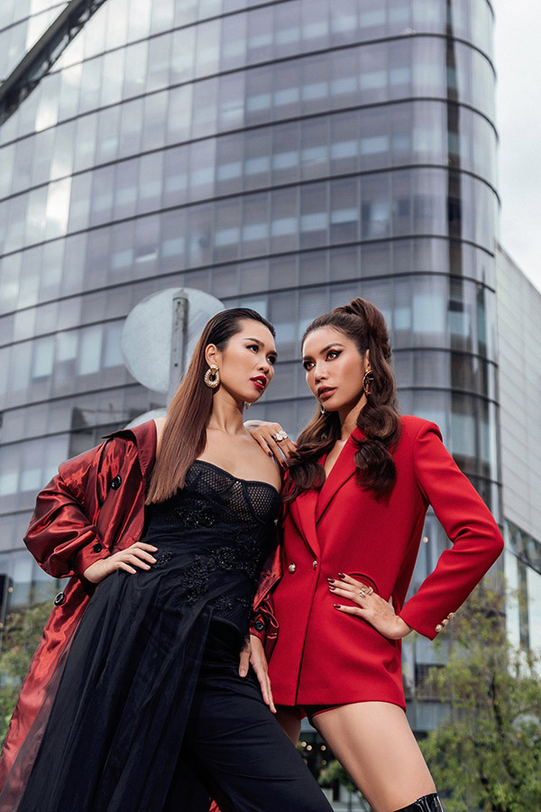 Diện street style vẫn catwalk thần thái, Hà Anh - Minh Tú trở lại khuấy đảo làng thời trang Việt - 5