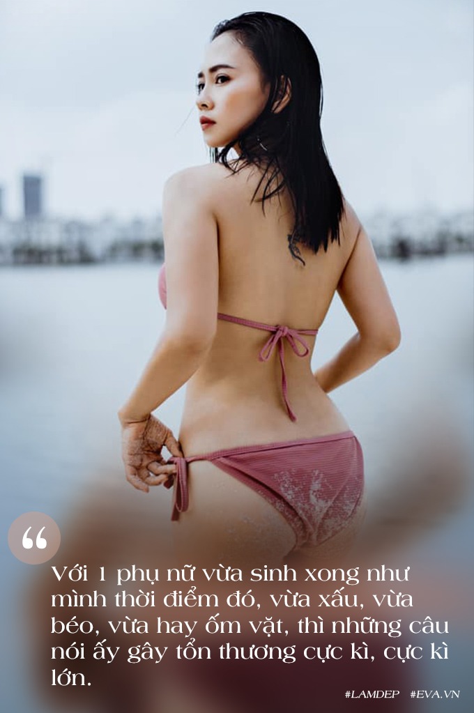 Giảm 20kg mỡ thừa sau sinh, mẹ bỉm lột xác thành hotgirl bụng múi bế được cả chồng nặng 70kg - 4