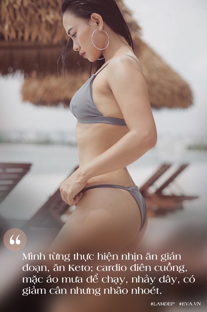 Giảm 20kg mỡ thừa sau sinh, mẹ bỉm lột xác thành hotgirl bụng múi bế được cả chồng nặng 70kg - 8