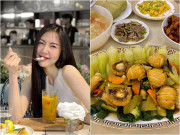 Bếp Eva - Gái xinh Người Ấy Là Ai nấu ăn sang như nhà hàng, có cả món "chống tiểu tam"