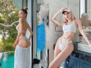 Thời trang - Hot girl quần tụt nổi bần bật với gu ăn mặc khác lạ, khoe triệt để vòng ba