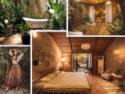 Nhà đẹp - Muốn có khu tắm tiên, 8X vác tre, nứa về giữa thủ đô cải tạo sân vườn 55m2 đẹp mê