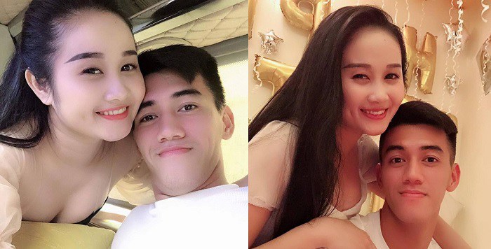 Tiến Linh và Ngọc Quyên từng được nhận xét là rất đẹp đôi khi đang yêu.