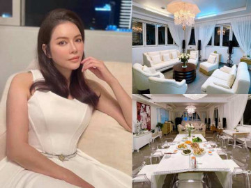 Cung điện của Lý Nhã Kỳ: Sân thượng lãng mạn, phòng khách rộng đủ ăn buffet