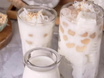 Cách làm sữa chua trân châu giòn ngon thơm mát tại nhà