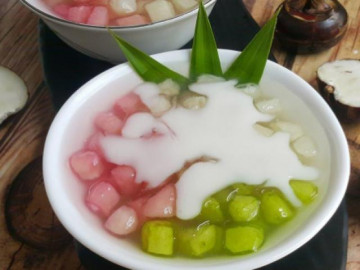 Cách làm thạch củ năng nhiều màu sắc giòn ngon để được lâu