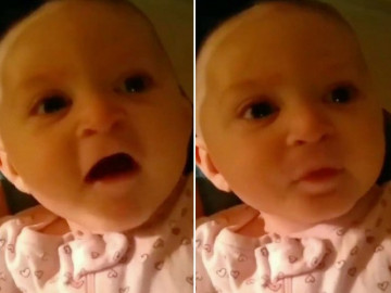 Con 1 tuổi tập nói, câu đầu tiên phát âm Cứu con, mẹ ôm vội đi viện thoát án tử