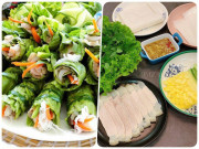 Bếp Eva - Cuối tuần nhà có khách, làm 5 món cuốn tươi ngon, thanh mát chẳng cần ăn cơm