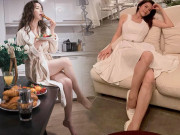 Thời trang - Lý Nhã Kỳ khoe dáng trong biệt thự triệu đô: Lúc quấn hờ áo tắm, khi lộng lẫy váy đầm