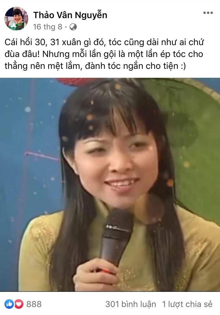 MC “Gặp nhau cuối tuần” một thời trẻ đẹp tuổi U50, nhờ lười gội đầu mà đổi kiểu tóc - 5