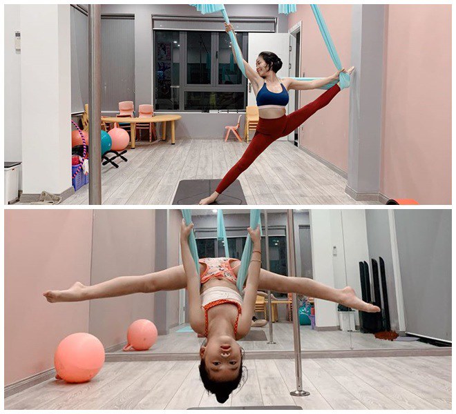 Ốc Thanh Vân và con gái tập yoga: Tiểu công chúa 8 tuổi uốn dẻo thuần thục không thua mẹ - 7