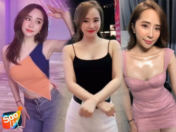 Quỳnh Nga uốn éo, lắc lư khoe đường cong nuột làm ngàn anh em mê mệt