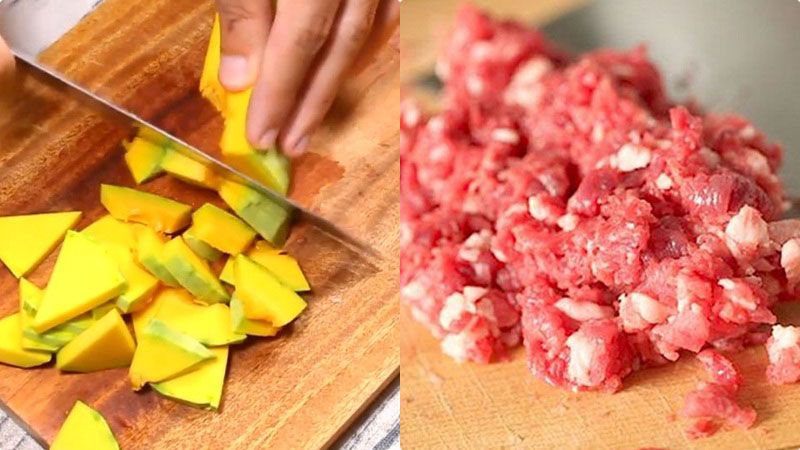 Cách nấu cháo thịt bò bí đỏ bổ sung dinh dưỡng cho trẻ nhỏ - 2