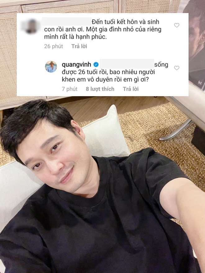Nam ca sĩ tỏ thái độ gay gắt trước bình luận giục lấy vợ, sinh con.