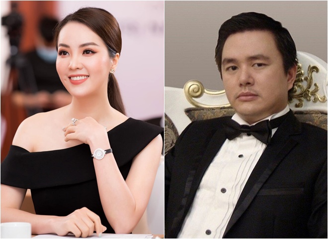 BTV Thụy Vân và ông xã Cao Hoàng.