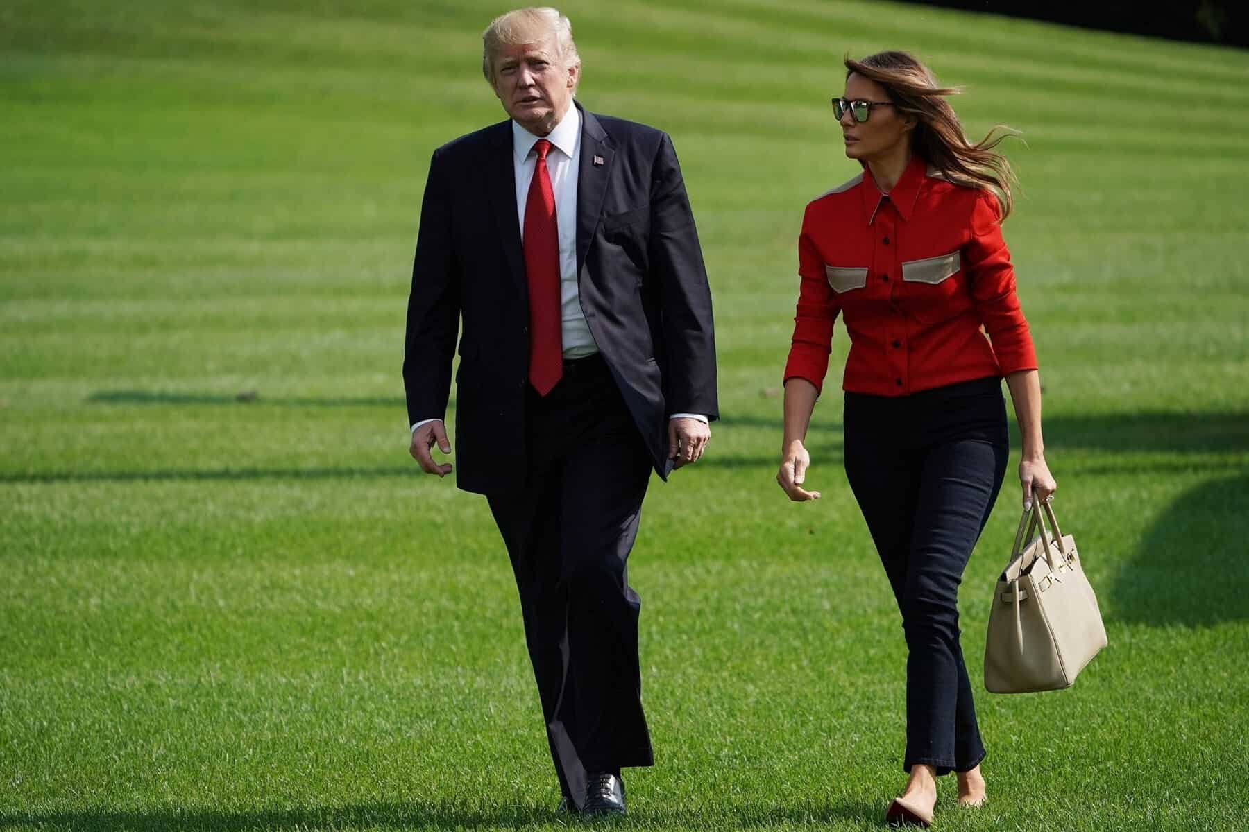 Melania Trump hiếm hoi xuất hiện hậu rời nhà trắng: Vẫn mặc sang chảnh, tay không rời túi 600 triệu - 13