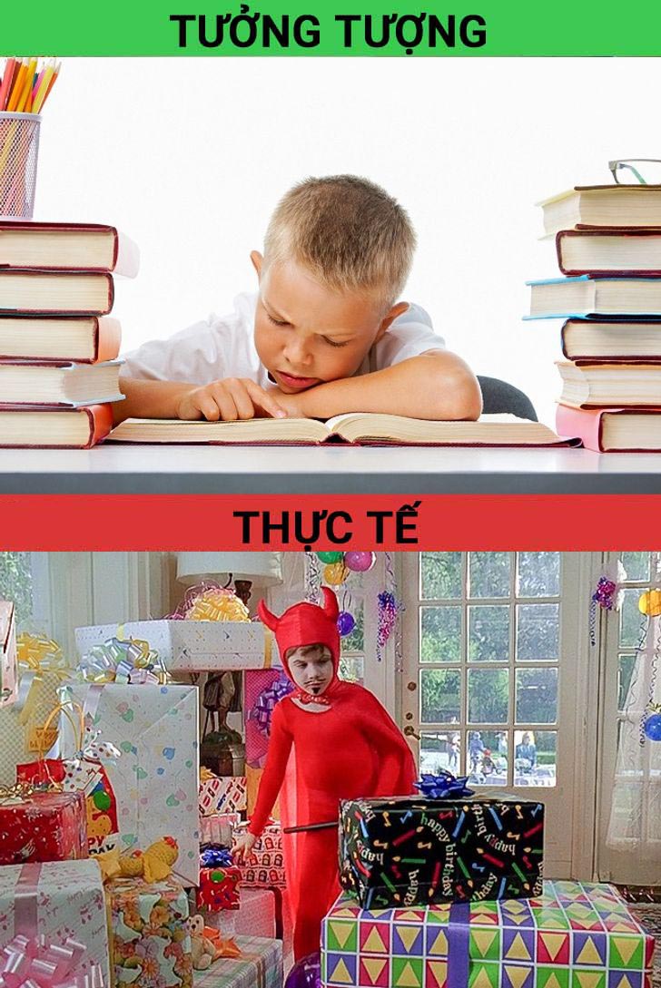 Bạn nghĩ rằng mỗi đứa trẻ thực sự là thiên thần và chúng sẽ tuyệt vời như bức ảnh chăm chú ngồi học bài ở trên? Thực sự thì chúng đúng là những thiên thần nhưng không như bạn tưởng.
