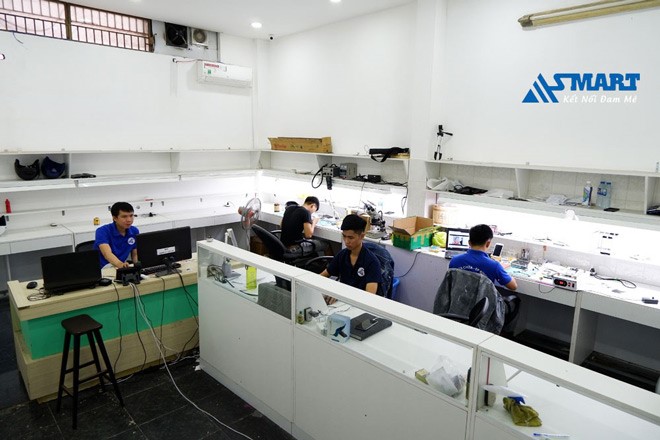 Đội ngũ kỹ sư giàu kinh nghiệm và đầy nhiệt huyết tại Asmart.