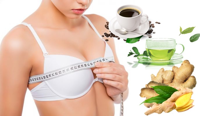 Một số loại đồ ăn và thức uống như cà phê, trà xanh, gừng... có khả năng giảm mỡ và giảm vòng 1 tự nhiên, hiệu quả và an toàn.