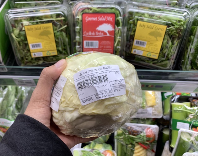 Bắp Cải Xoan nhập khẩu có giá 250.000 đồng/kg 