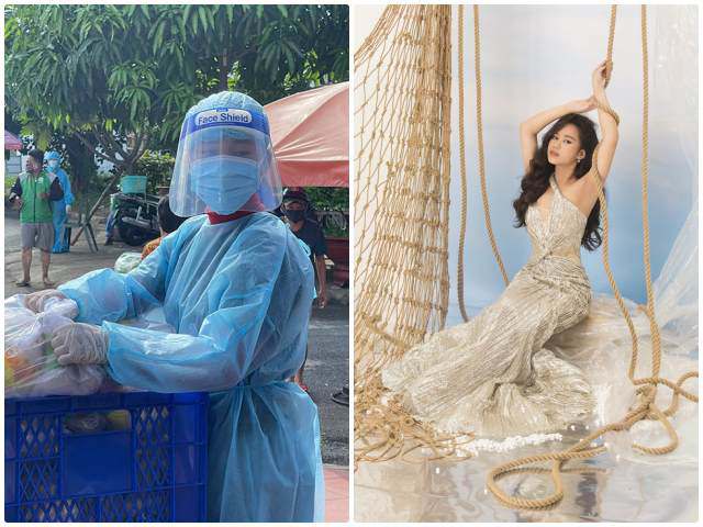 Danh tính cô bé Việt mặc đồ bảo hộ giúp bà con TP.HCM: Hoa hậu Hoàn vũ nhí thế giới