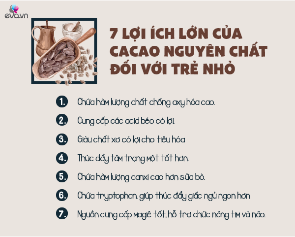 Cacao giúp ngủ ngon, cải thiện IQ, mẹ học ngay cách cho con ăn hợp lý - 4