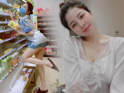 Thời trang - Trâm Anh mặc đồ bộ đi siêu thị mùa dịch, thoải mái là thế nhưng bị bắt bẻ điểm này