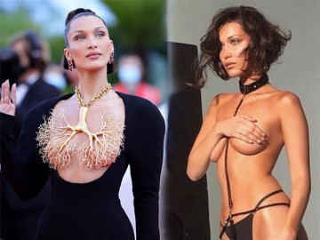 Lõa lồ vòng 1 ở Cannes nhưng thiên thần nội y không hề bị chê trách