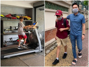 Làm mẹ - Subeo tập gym âm thầm cải thiện gen chiều cao, Cường Đôla khẳng định "chắc chắn cao hơn bố"