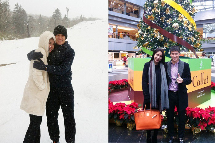 Sau đám cưới, Thuỷ Tiên - Công Vinh dành nhiều thời gian đi du lịch khắp nơi trên thế giới.