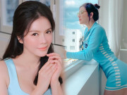Làm đẹp - Lý Nhã Kỳ diện váy siêu ngắn, khoe đường cong ngọc ngà dù chỉ ở nhà