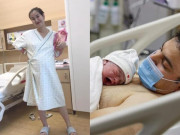 Làm mẹ - Sau 4 ngày sinh con cho chồng Ấn Độ, Võ Hạ Trâm sung sướng vì sữa tràn bờ đê